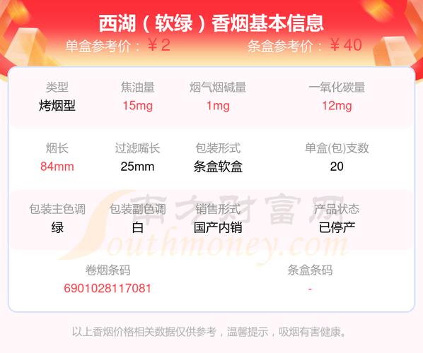 揭秘正品西湖香烟价格，品质生活，价格几何？