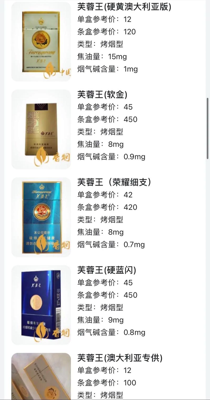 正品芙蓉王香烟价格揭秘，品质与价值并重的选择之道
